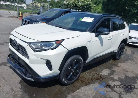 2021 Toyota Rav4 Hybrid Xse из США, поврежденный, VIN 2T3E6RFV1MW027642